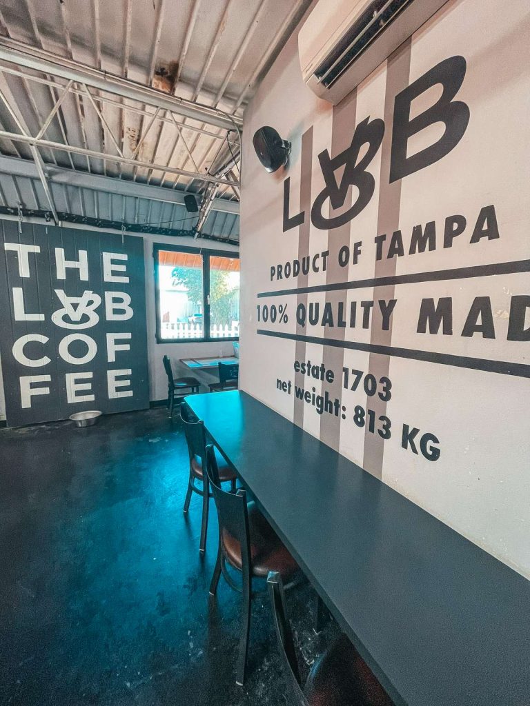 The Lab coffee shop Tampa