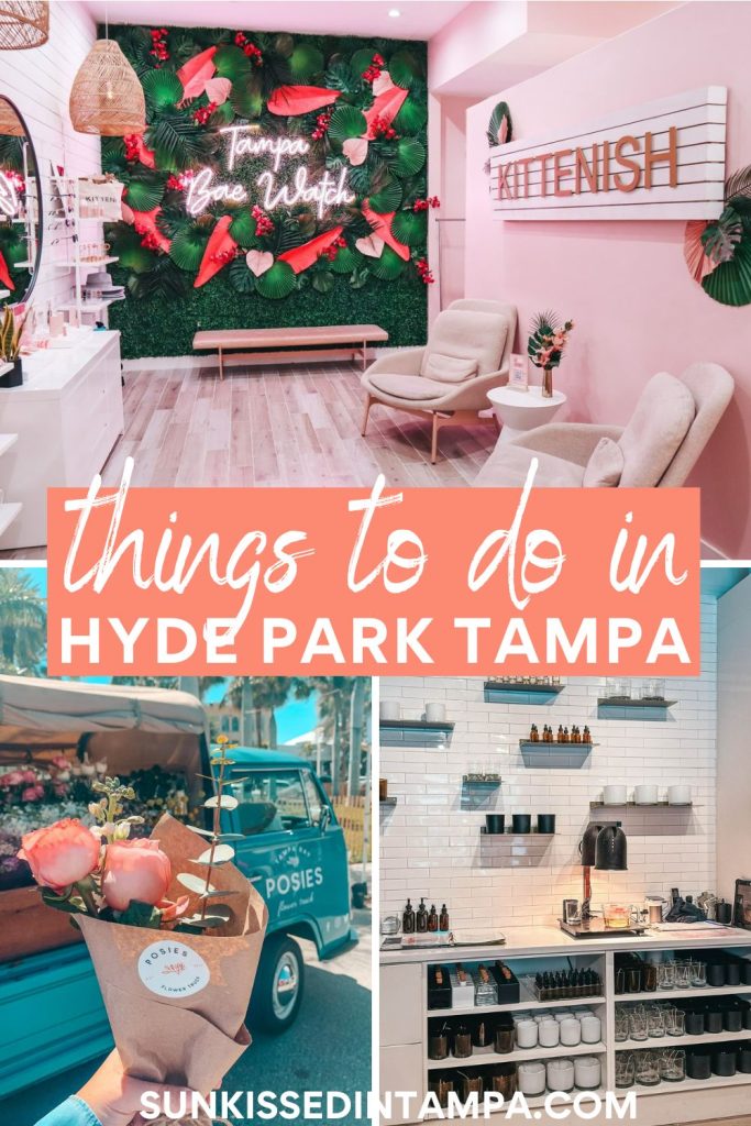 fun things to do in hyde park tampa
