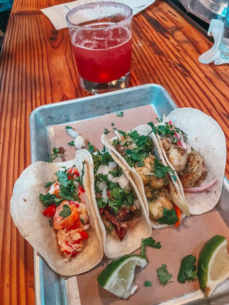 tacos from bartaco in Hyde Park Tampa
