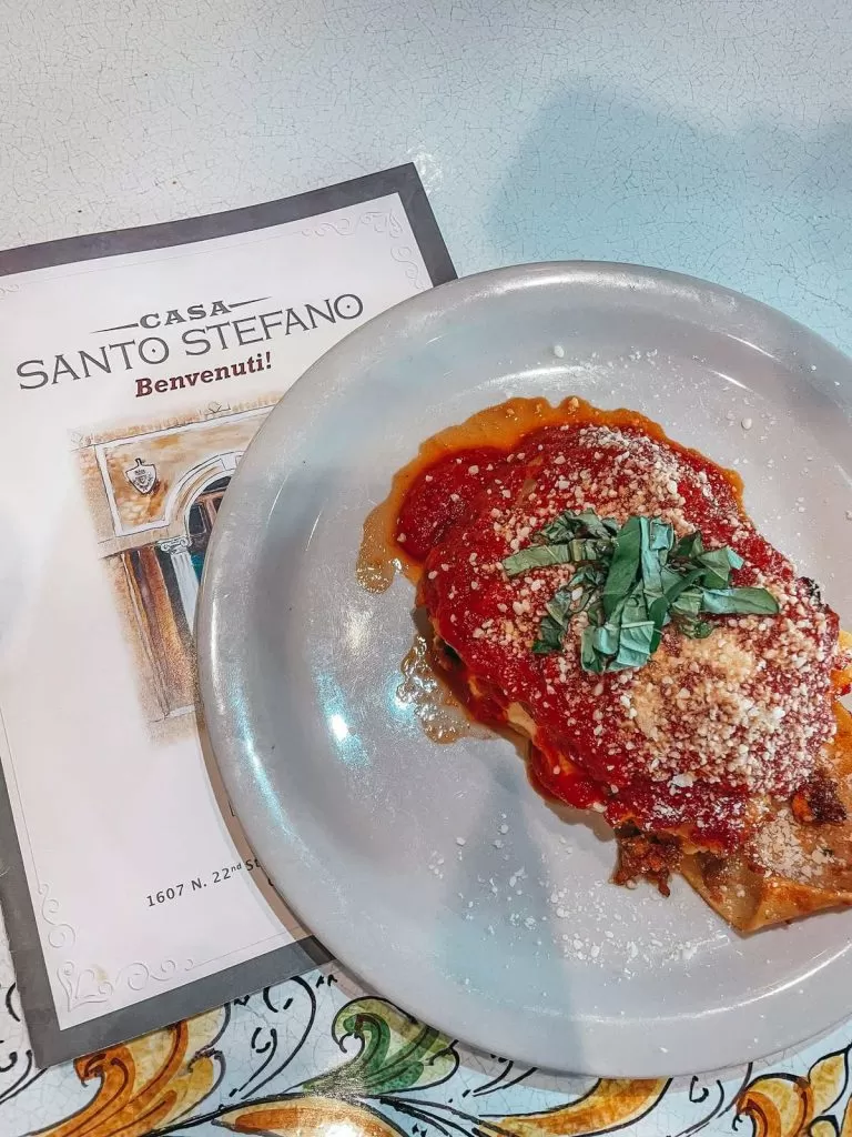 Casa Santo Stefano lasagna