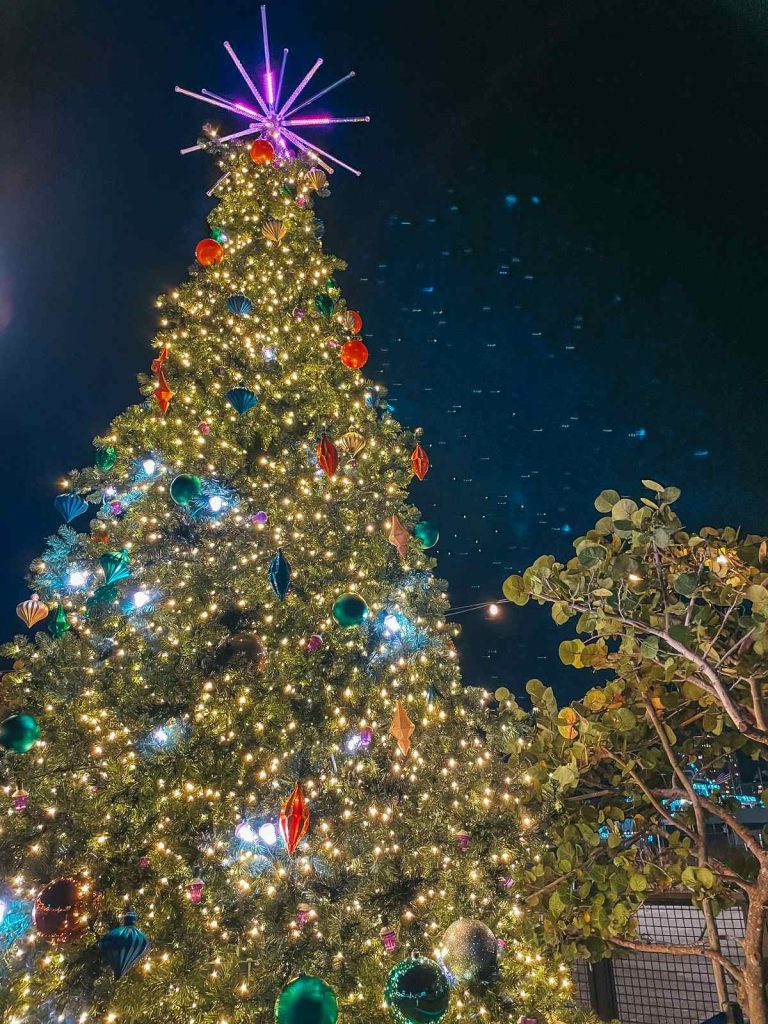 Sparkman Wharf Christmas tree