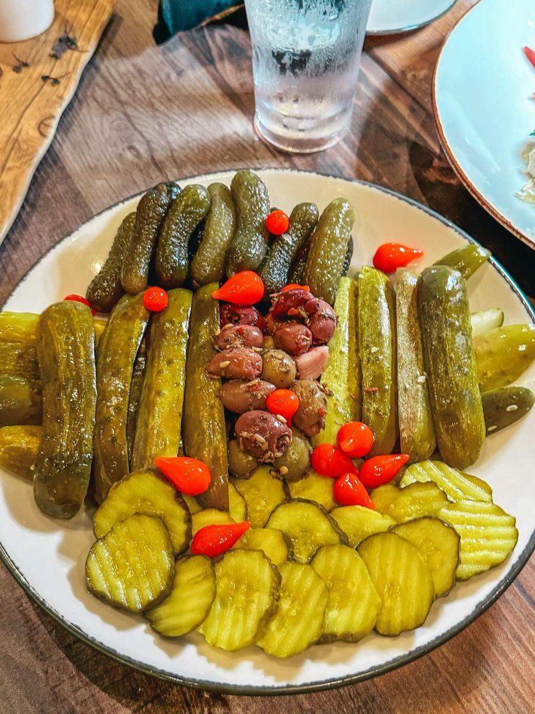 Yuengling Tampa Brewery pickle plate