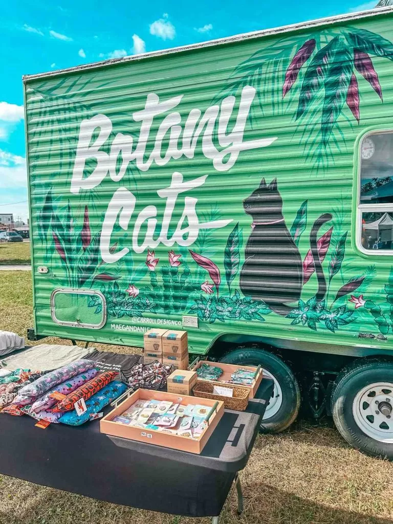 Botany Cats at Seminole Heights Sunday Market