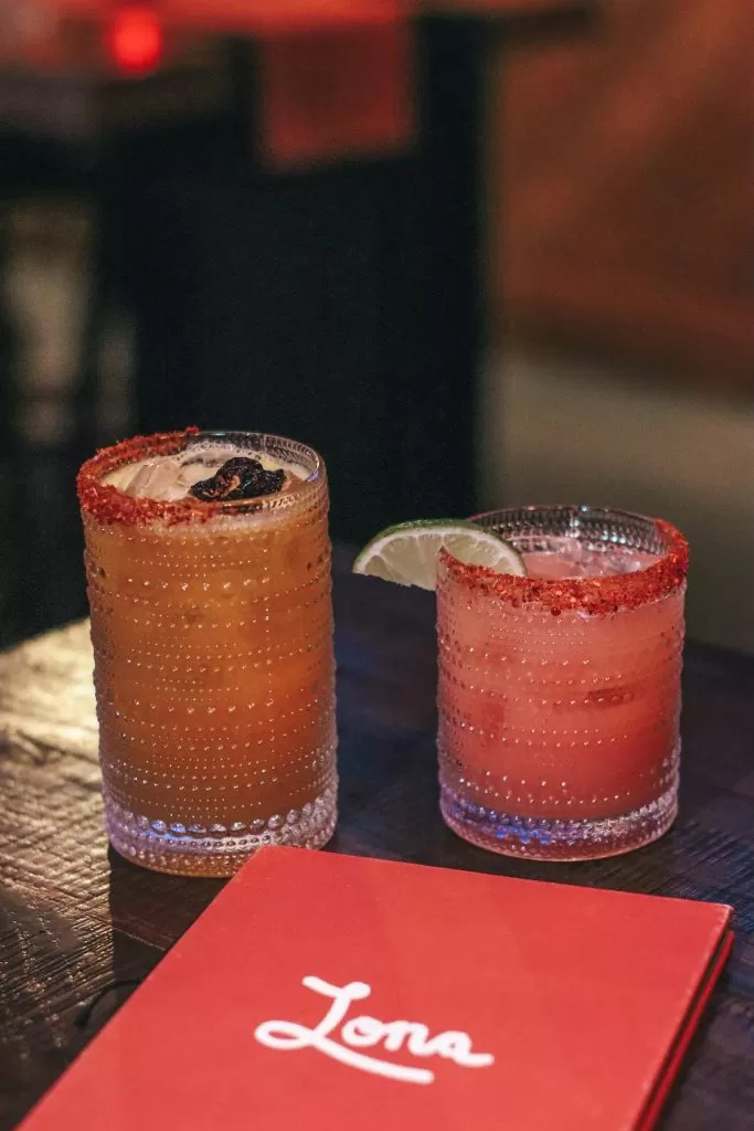 Cocktails at Lona in Tampa