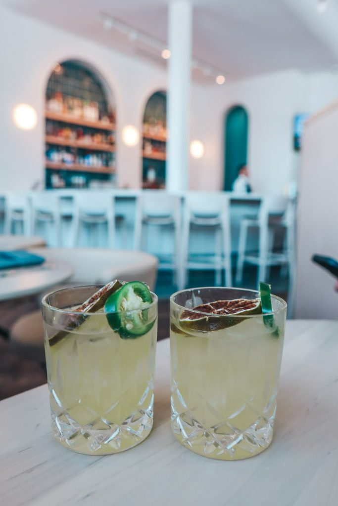 Mezcal cocktails at Vela in Tampa