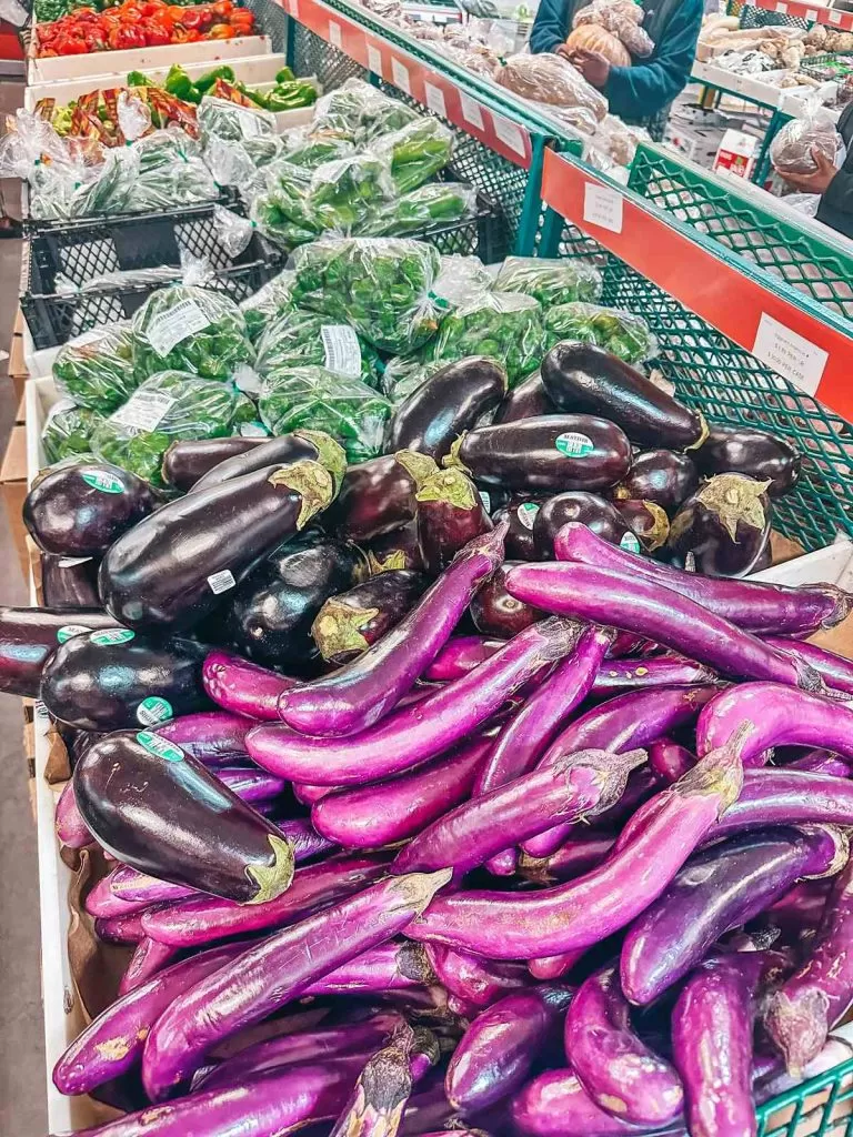 Produce at Sanwa Farmers Market in Tampa