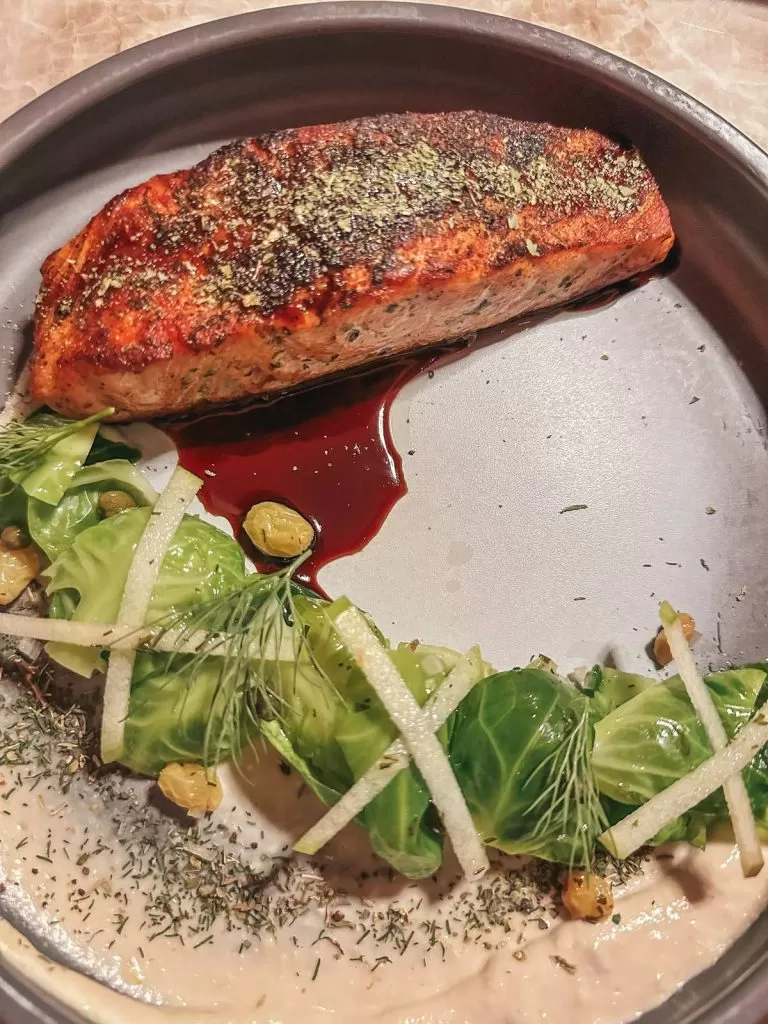 Salmon at Predalina on Water Street in Tampa