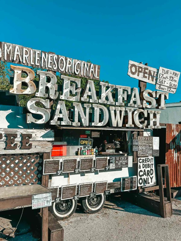 Marlene's Original Breakfast Sandwich in Tampa Florida