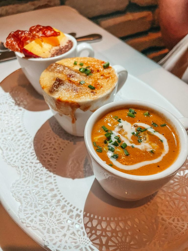Berns soup flight