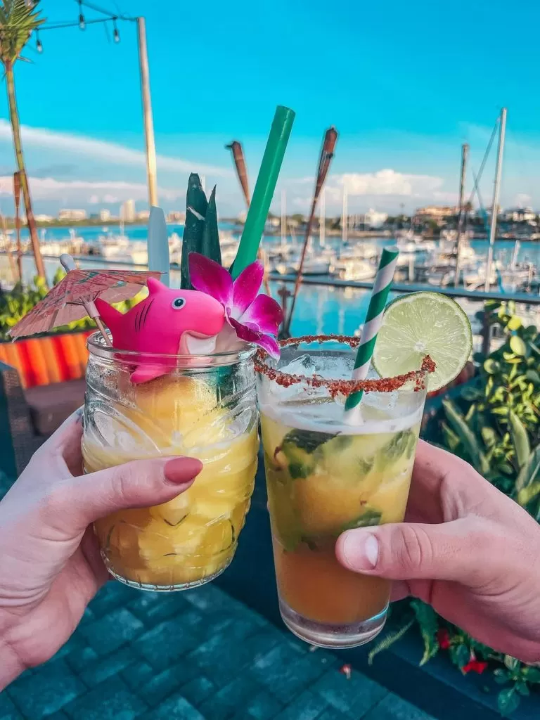 bar tiki clearwater beach rooftop bar