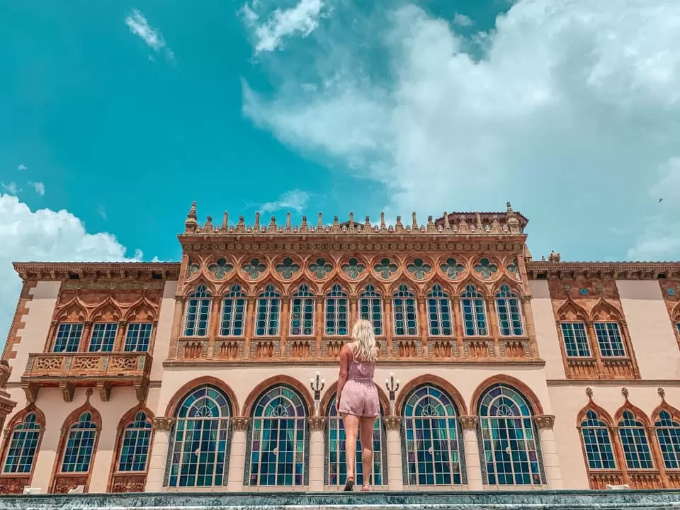 Iconic mansion at the Ringling Museum