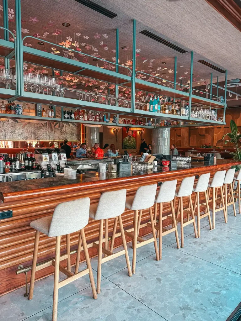 Bar at Sunda New Asian in Midtown Tampa