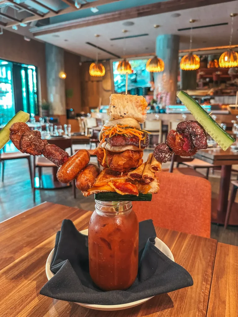 Sumo Bloody Mary at Sunda New Asian in Midtown Tampa